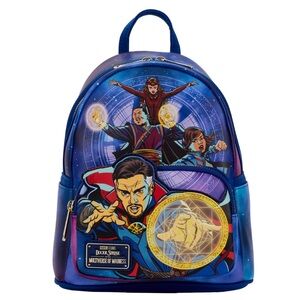 Loungefly Marvel Dr. Strange Multiverse Glow in the Dark Mini Backpack